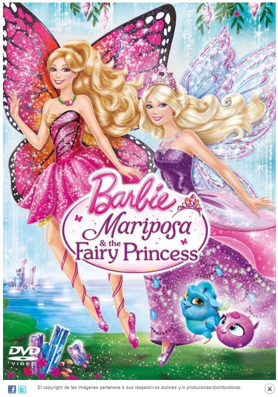 Barbie 2013 Mariposa y La Princesa De Las Hadas